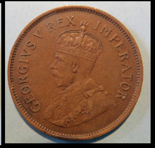 Crazy R1 Start! Union of South African, Half Penny of 1931