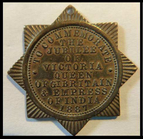 Crazy R1 Start! Great Britain, Queen Victoria Silver Jubilee Medal of 1887