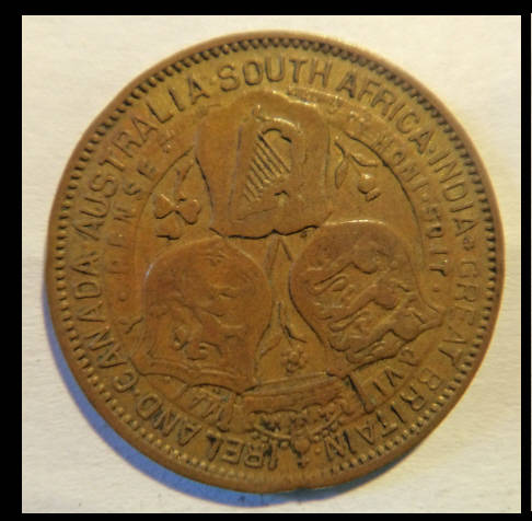 Crazy R1 Start! King George V & Queen Mary Coronation Token