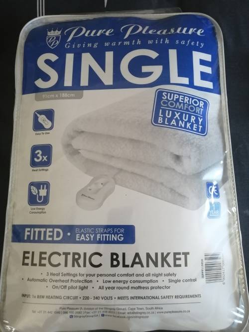 Pure Pleasure Single Fullfit Extra Length Sherpa Fleece