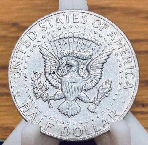 1967 UNITED STATES KENNEDY HALF SILVER DOLLER