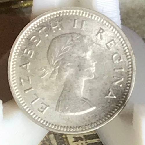 1959 THREEPENCE (SILVER 3d) UNION A/U COIN
