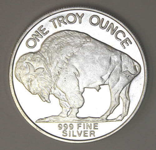 ( FOLLOW THE LEADER ).....1oz.... PURE SOLID SILVER ..BUFFALLO ROUNDS...   BID PER ROUND