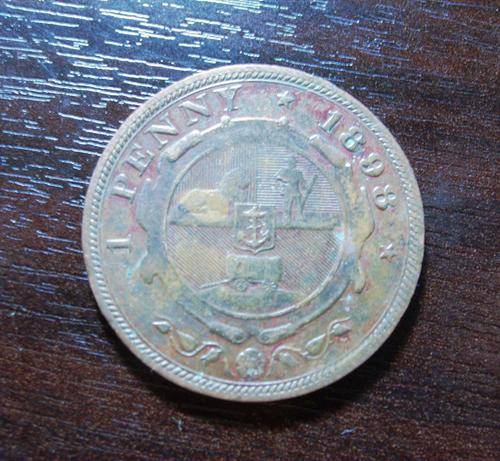 (((   CRAZY R1  )))...1898...ZAR... PAUL KRUGER...PENNY