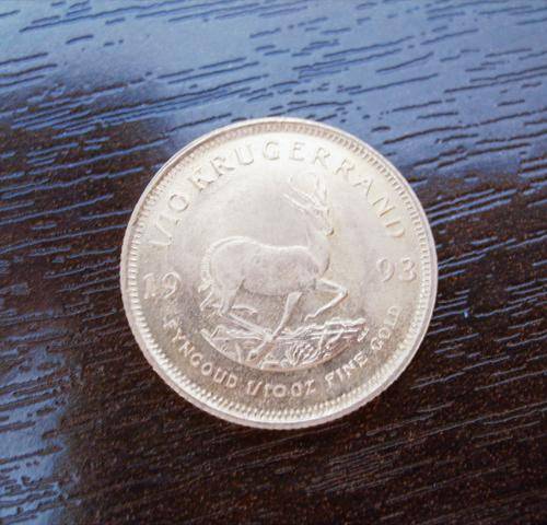 1993.....GOLD...1/10oz... KRUGER RAND