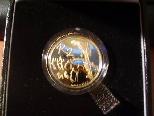 ..)2011..  KHOISAN HERITAGE  ...1/4oz...24carat... GOLD... ( PROOF )...LIMITED