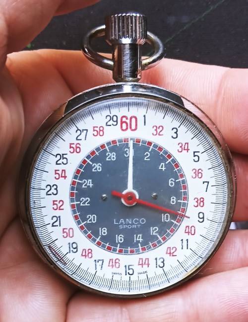 Lenco Sport Stopwatch - Working