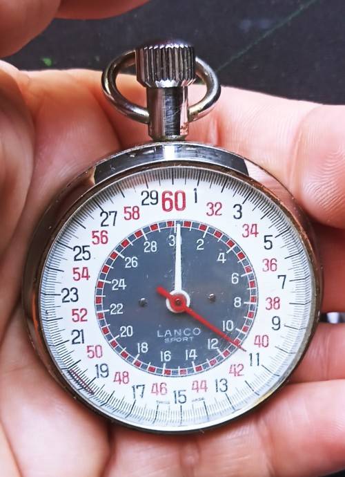 Lenco Sport Stopwatch - Working