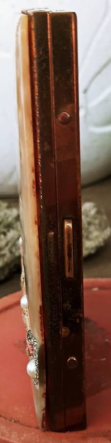 Vintage Marhill Mother of Pearl Cigarette case Collectable Piece