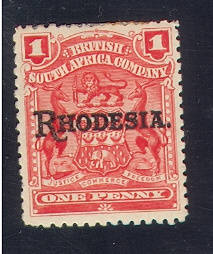 BSAC 1909 1d M/H (SACC 96)