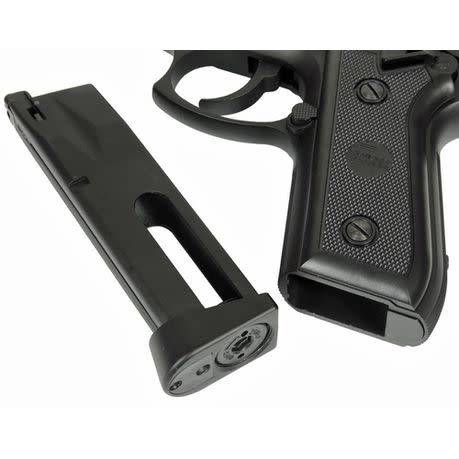 KWC Pt92 Full Metal Semi and Full Auto 4.5mm CO2 Blowback Gas Gun Set