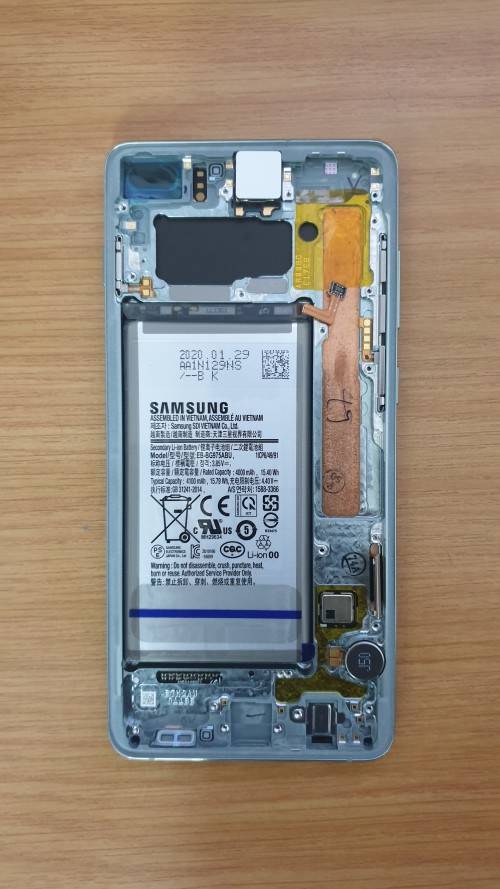 SAMSUNG GALAXY S10 PLUS LCD SCREEN WITH BATTERY - ORIGINAL PART