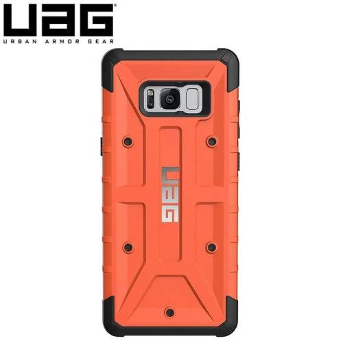 CLEARANCE SALE! UAG Samsung Galaxy S8 Plus Pathfinder Rugged Military Drop Tested Case - Orange
