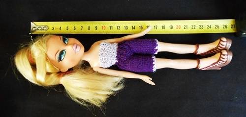 Collectable Bratz Doll Chloe in outfit knitted for her