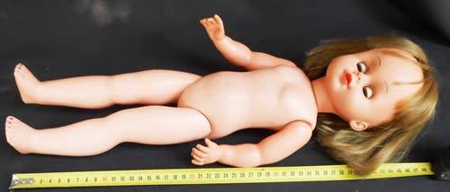 Collectable Hard Plastic and Vinyl doll from 1970 s sold through living and loving magazine