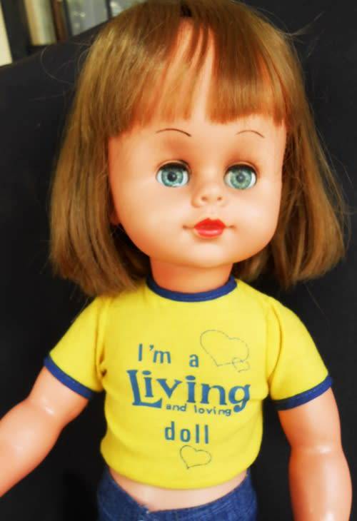 Collectable Hard Plastic and Vinyl doll from 1970 s sold through living and loving magazine