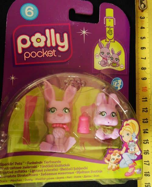 Collectable Polly Pocket Sparkling Pets N I P