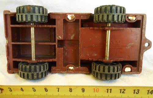Collectible Vintage Torco  Die cast Brown and white Pick Up Truck Toy