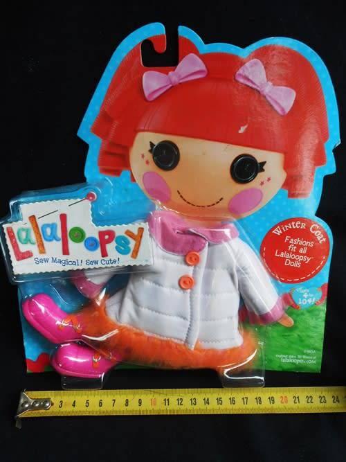 collectable Lalaloopsy doll s Winter Coat to fit all Lalaloopsy dolls N I P