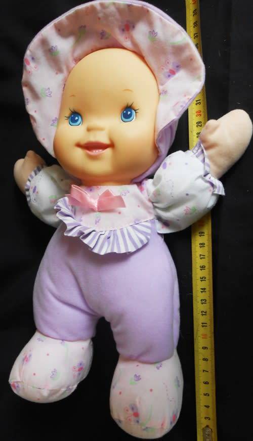 Goldberger Plush Baby`s First Giggles Doll
