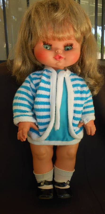 Vintage Furga Doll Made in Italy in all original outfit from 1960 s
