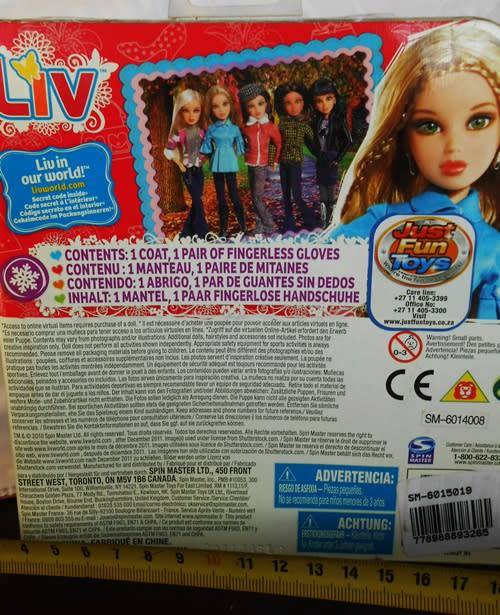 collectable clothes for LIv doll will fit Barbie Liv n Hip
