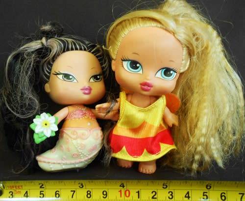 two collectable Baby Bratz dolls