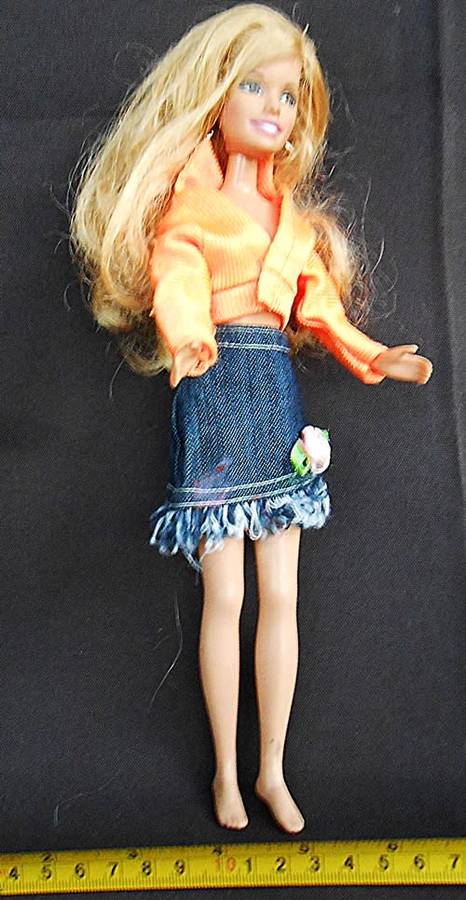 collectable Disney High School Musical 2 SHARPAY EVANS DOLL 10.5` 2007 1048HR Bendable Knees