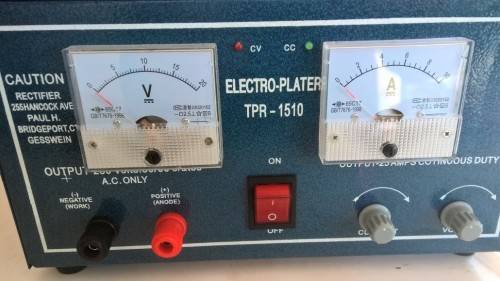 Jeweller's equipment/tools * Gesswein Electro-plater TPR-1510 * Plating machine *platinized titaniu