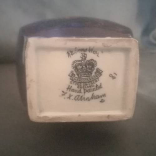 English Art Nouveau Porcelain Pomegranate Vase