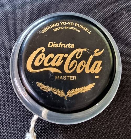 Vintage Russell Yo Yo Sale #2. Black Coke Cola