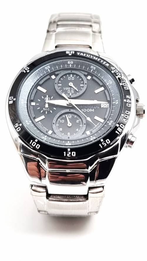 Seiko Chronograph Watch. 10 Bar Water Resistand.