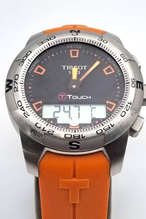 Tissot T-Touch Watch. Stunning Condition. With box and booklet.