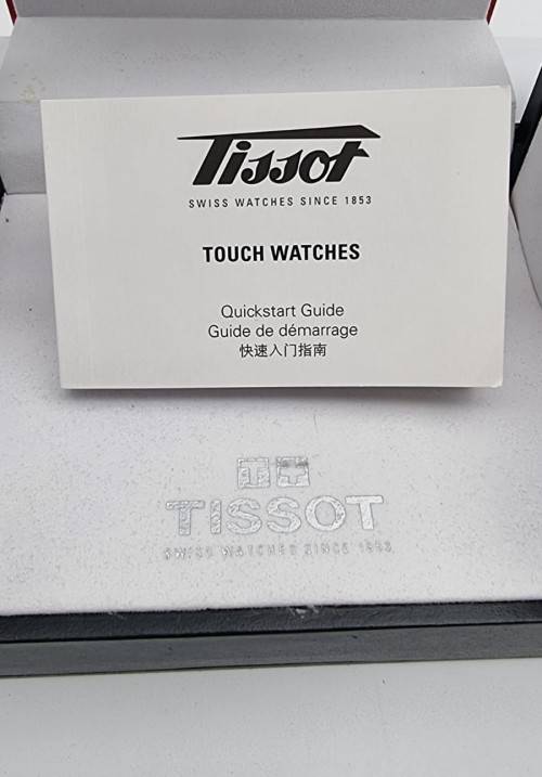 Tissot T-Touch Watch. Stunning Condition. With box and booklet.