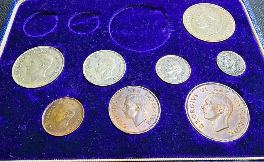 1947 SA Union Partial Proof Set