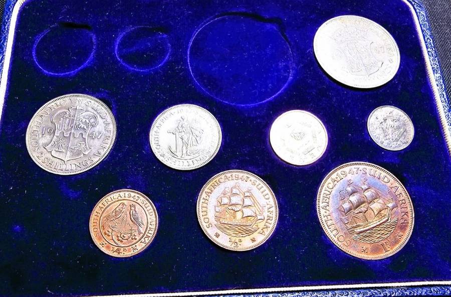 1947 SA Union Partial Proof Set