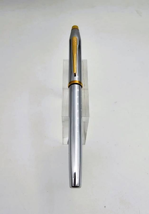 Vintage Cross Chrome Fountain Pen. Stunning Condition!