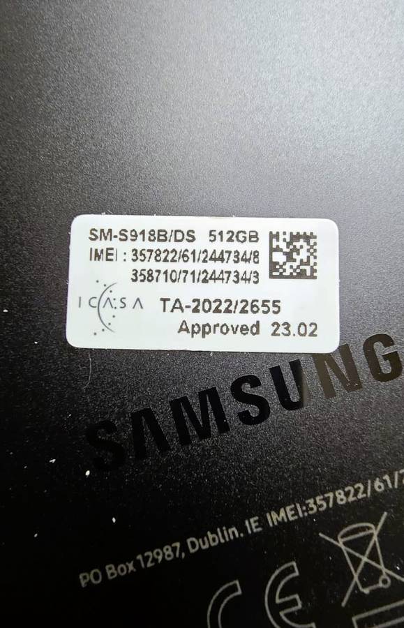 Samsung S23 Ultra. With Original Box.