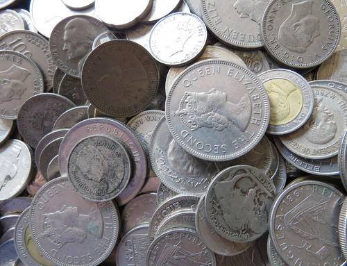 Here is 5.3 kilogram of silver coins, Dating from the 1800-1900!!