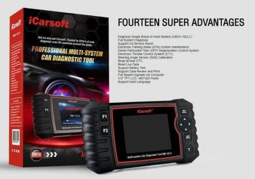 iCarsoft MB V2.0 for Mercedes-Benz/Sprinter/Smart OBD2 Multi System Diagnostic Tool, R3299