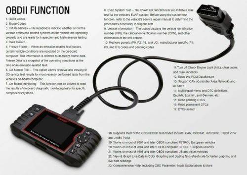 iCarsoft MB V2.0 for Mercedes-Benz/Sprinter/Smart OBD2 Multi System Diagnostic Tool, R3299