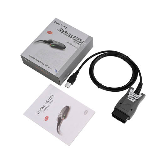 Vgate vLinker FS USB OBDII Diagnostic Tool Interface ForScan