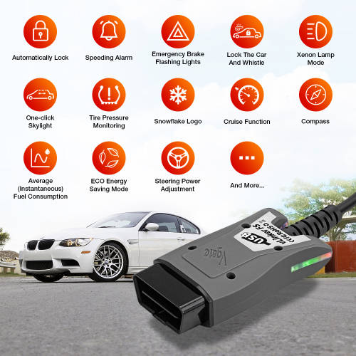 Vgate vLinker FS USB OBDII Diagnostic Tool Interface ForScan
