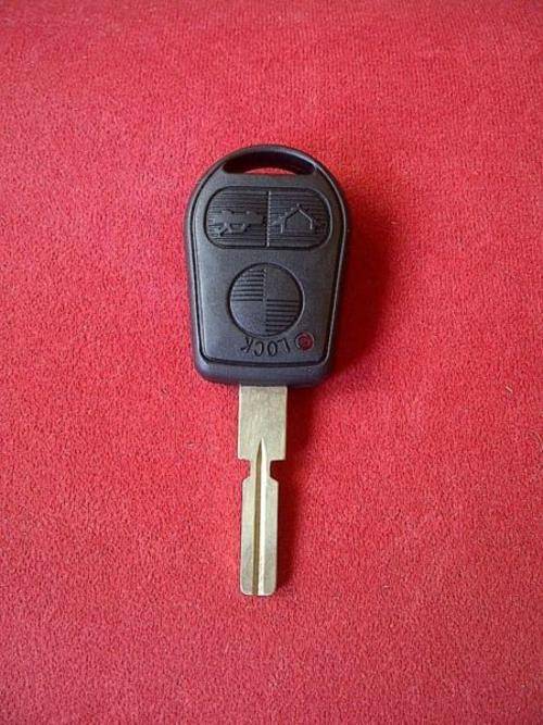 BMW 3 Button replacement key case/shell + HU58 blade, R150
