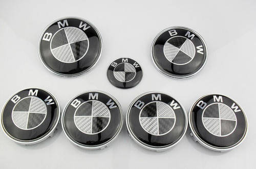 BMW Carbon Fibre 7 Piece Badge/Emblem/Decal Set, Brand New, R600 per set