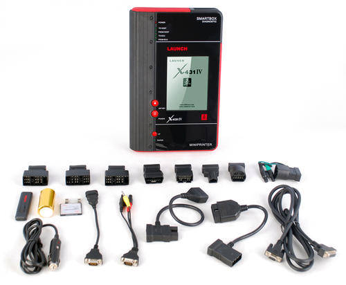ORIGINAL LAUNCH X431 IV Master Comprehensive Vehicle Diagnostic Tool: Full Set incl. PRINTER, R15999