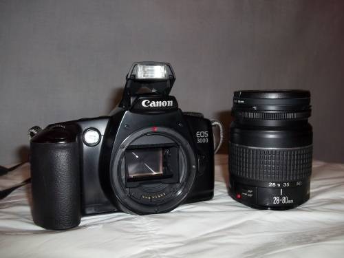 Canon EOS 3000 35mm Film Camera... with 28-80mm lens