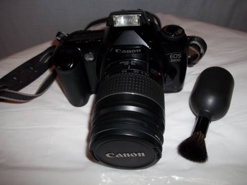 Canon EOS 3000 35mm Film Camera... with 28-80mm lens