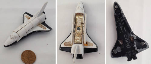 Corgi Junior no 41 James Bond 007 MOONRAKER SPACE shuttle