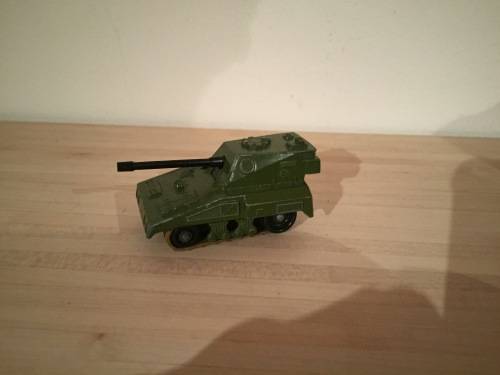 Lesney Matchbox Rolamatics no 70 SP Gun Tank 1976